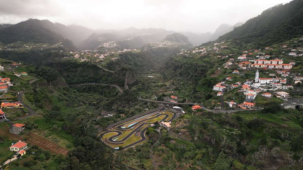 Madeira - Kartódromo do Faial - motokáry